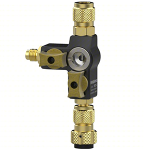 1/4" Valve Core Removal Tool Dual Valve with Sight Glass