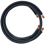Ductless Lineset, 1/4" x 5/8" x 35', 3/8, Black Standard
