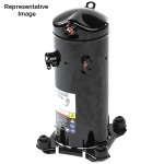Scroll Compressor, 208/230, 1-Phase, 10.6 EER