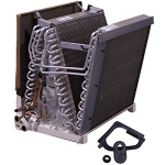 Flex Coil w/ Drainpan, 2R/22/21.0, Alum, Hz