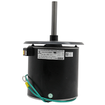 Condenser Fan Motor W/Rainshield, 3/4 hp, 1110 rpm, CCW, 230V